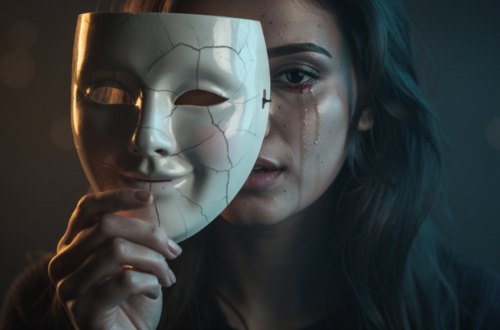 Big Age, Bigger Growth | Episode 3 mask lifted off a woman's crying face