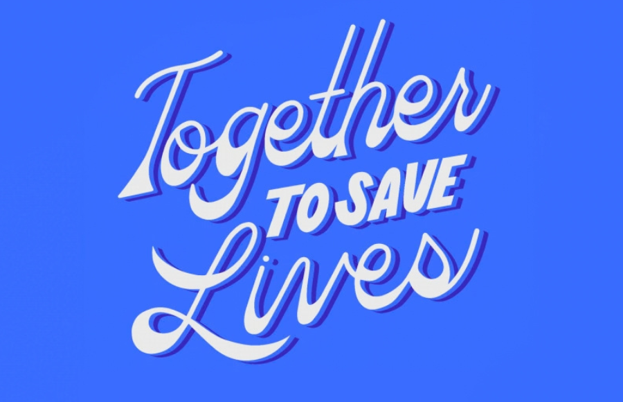 Together To Save Lives image - Kyle's donation banner - Kyle's Crew, ASFP.org, suicide prevention community walk, 9-26-2026.